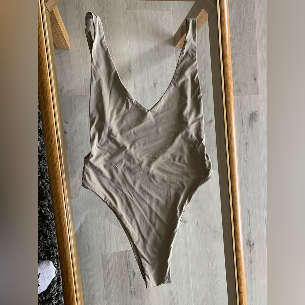 MyraSwim Tan One-Piece Swimsuit